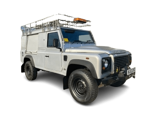 Land Rover Defender 110 Puma 2.2 Utility 1 Owner 2012 fitted Warn 9.5 Cti winch #565 1